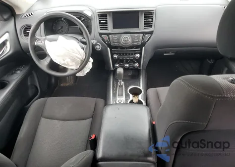 2020 Nissan Pathfinder S z USA, uszkodzony, nr VIN 5N1DR2AMXLC649503